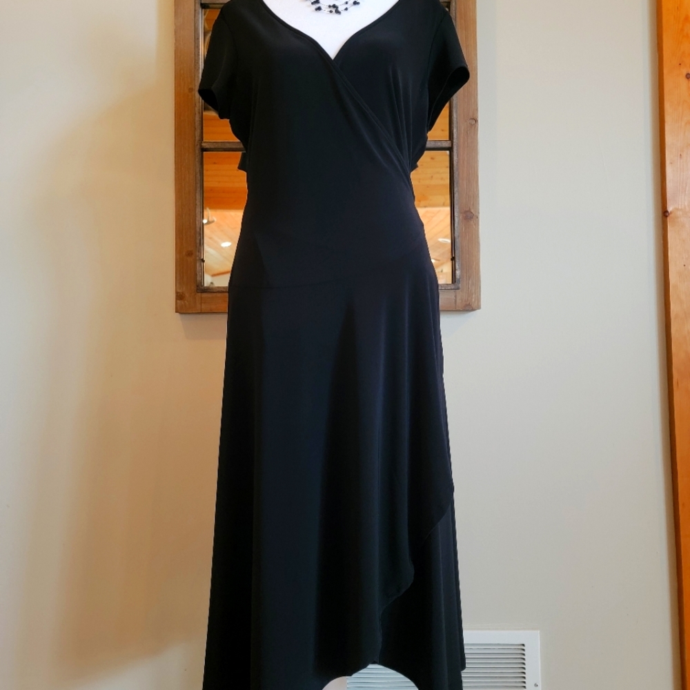 Chaps wrap dress